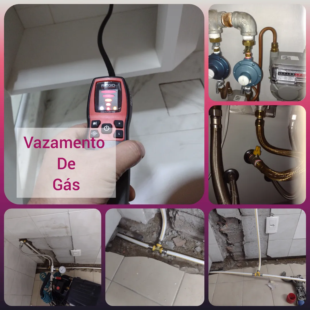 Reparo de tubulação em ambiente interno